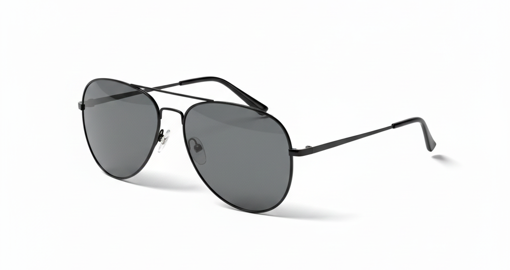 Minimalist pair of glasses illustrating everyday design