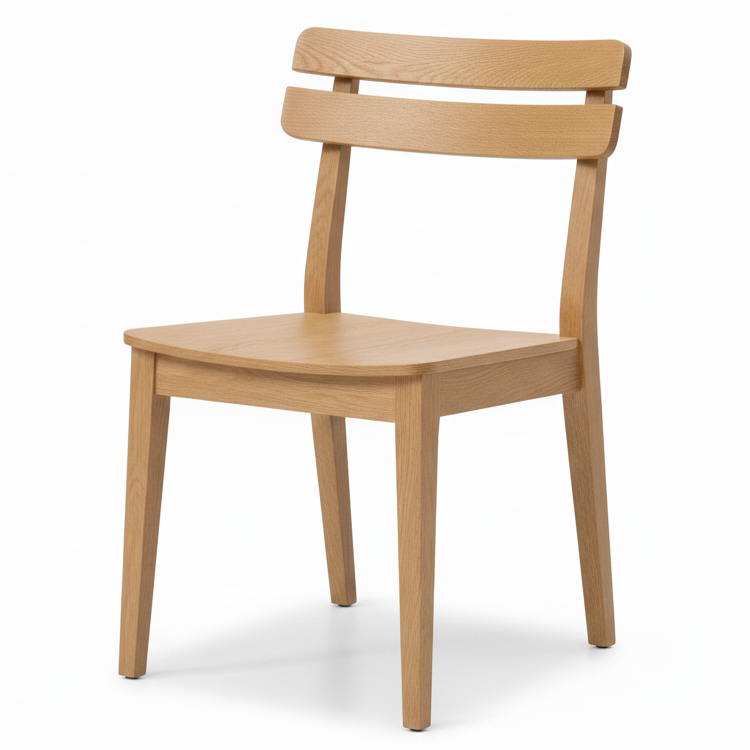 Minimalist chair in a modern interior