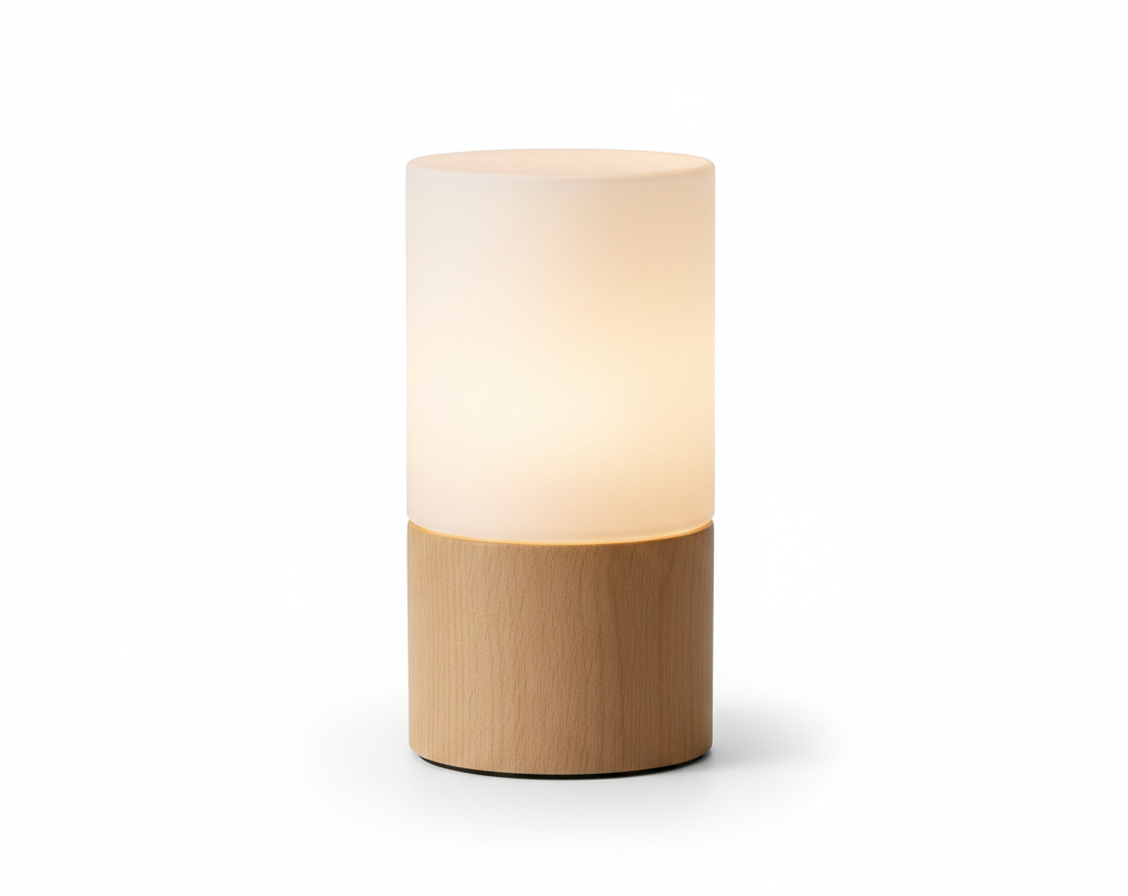 Minimalist table lamp illustrating thoughtful design