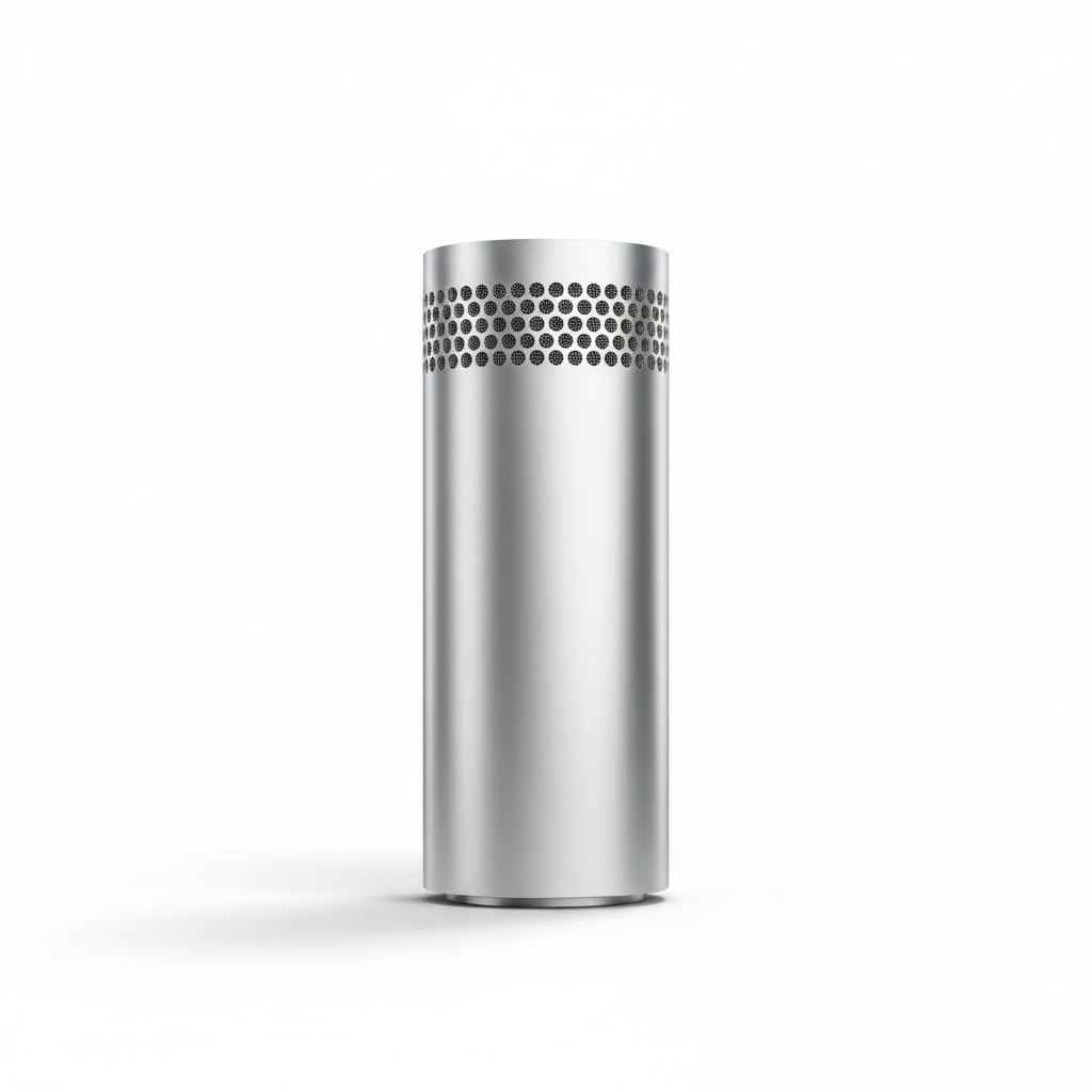 Minimalist technology object representing the Tech category